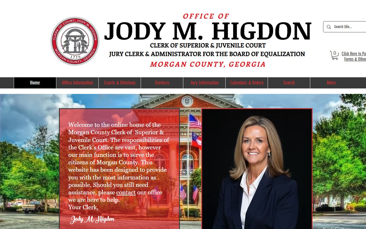 Morgan County criminal records Clerk of Courts