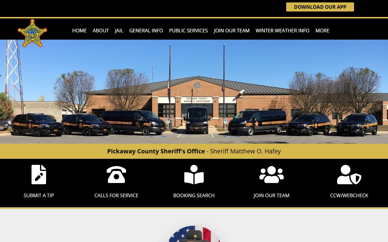 Pickaway County criminal records sheriff search