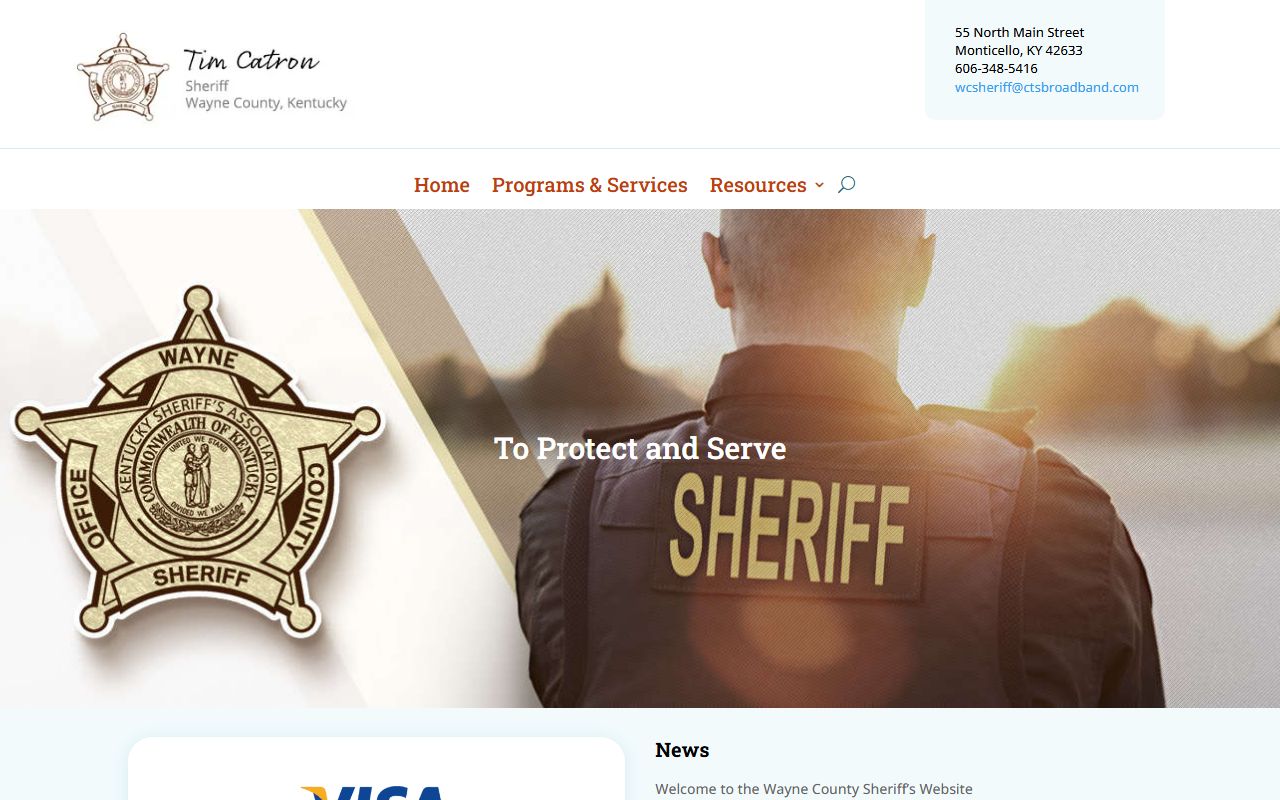 Wayne County criminal records sheriff office