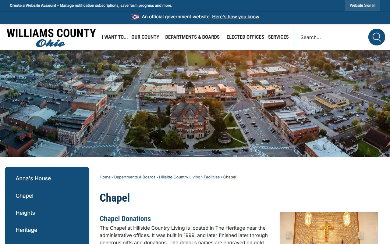 Williams County criminal records sheriff office