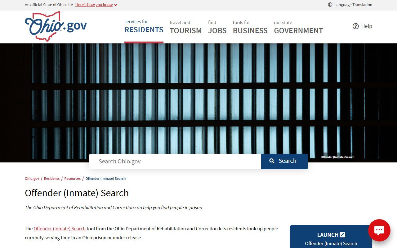 Ohio.gov offender search criminal records portal
